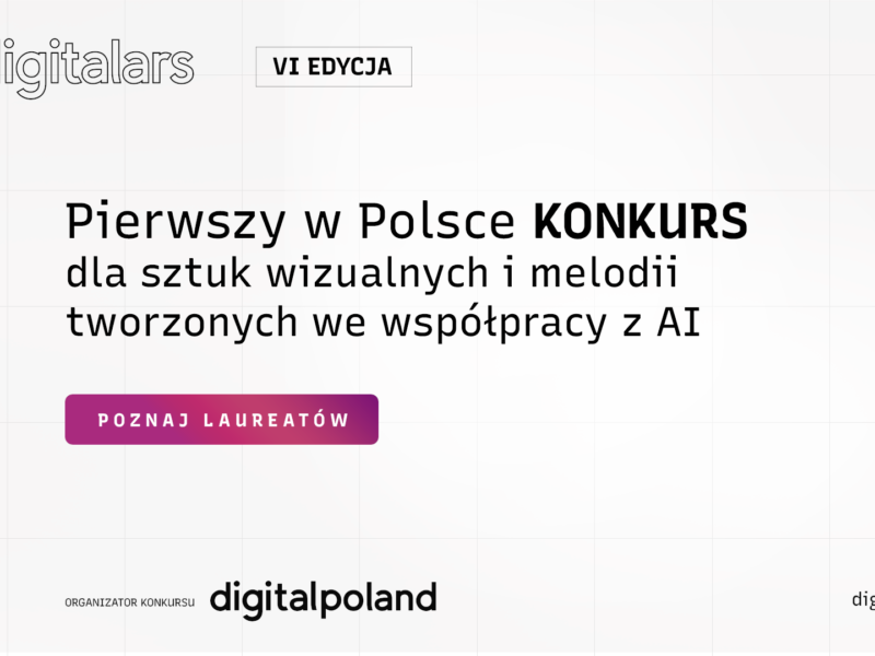 AI nie zastępuje wyobraźni. Poznaliśmy laureatów 6. edycji konkursu Digital Ars